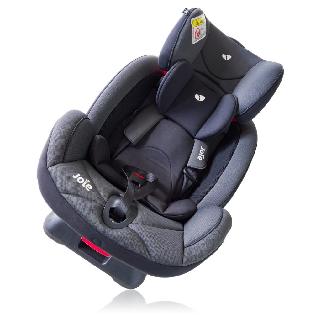 joie baby car seat, isolated, baby